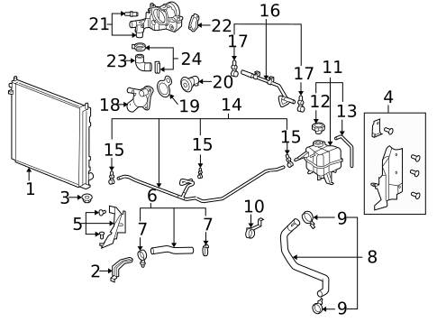 Hardware, Fasteners & Fittings for 2008 Cadillac STS #0