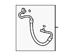 80315TA6A01 - HVAC: Discharge Hose for Honda: Accord, Accord Crosstour, Crosstour Image
