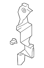 7L6121333D - Cooling System: Air Duct for Volkswagen Image