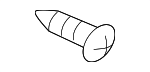 MF453079 - : Door Trim Panel Screw for Mitsubishi: Lancer, Outlander Image