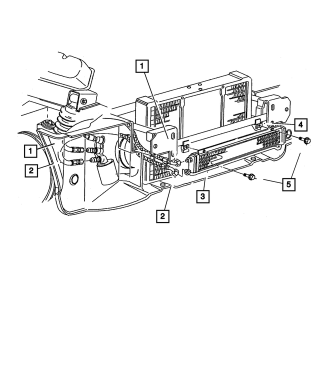 6034530 - Cooling: Hex Head Screw, Mounting for Mopar Image image