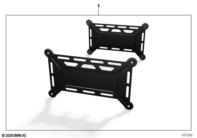 77415A89435 - : Universal Holder, Side for BMW-Motorrad Image