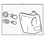 ZZC051150 - Electrical: Combo Lamp Assembly for Mazda: Tribute Image