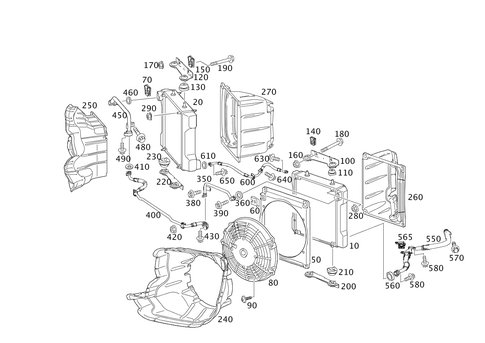 Oil Cooler for 2011 Mercedes-Benz SLS AMG #0