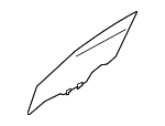 803013NF0A - Body: Door Glass for Nissan: LEAF Image