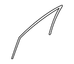 803303NF0A - Body: Run Channel for Nissan: LEAF Image