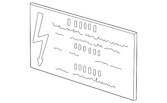 Info Label - BMW (71212122014)
