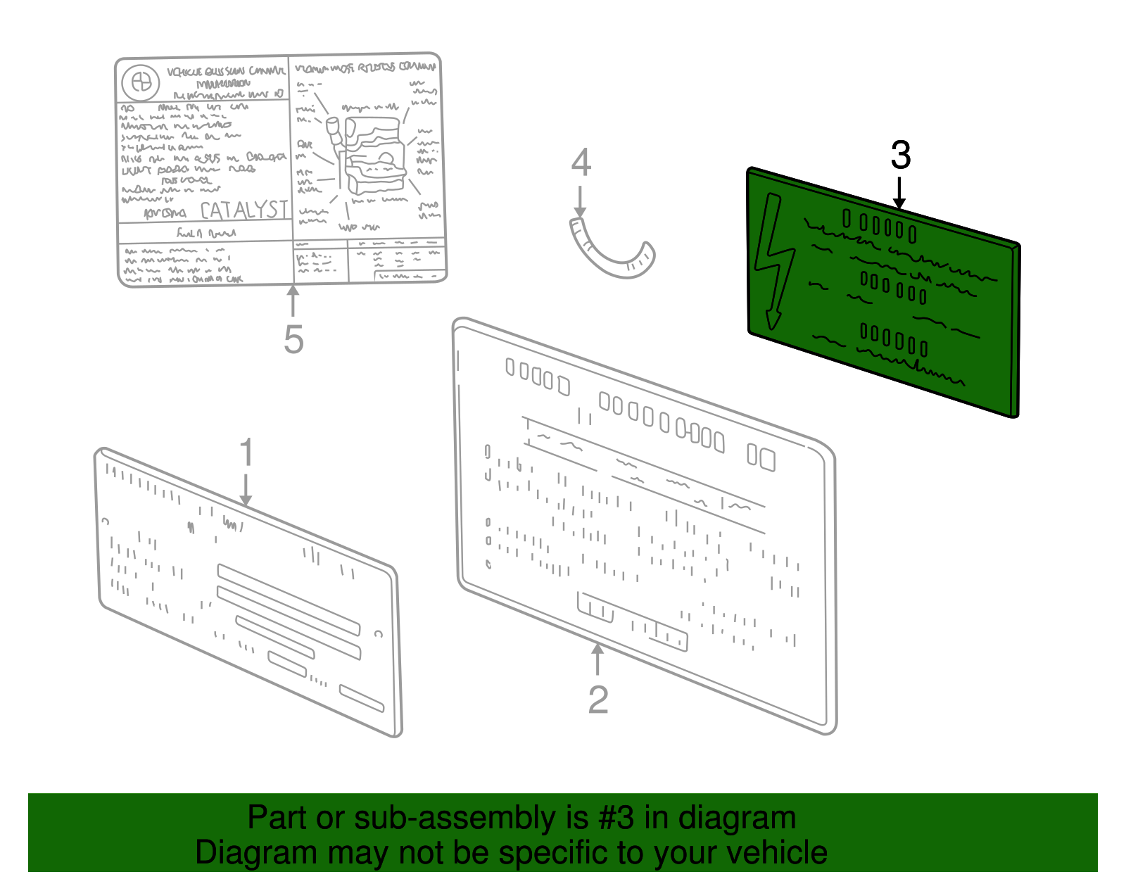 Info Label - BMW (71212122014)