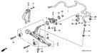 51392SR3024 - Chassis: BUSH, FR. ARM (LOWER) for Honda Image