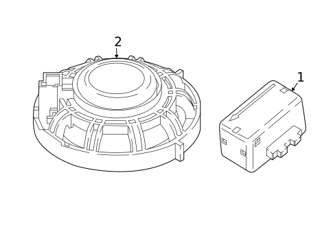 Communication System Components for 2020 BMW X1 #0