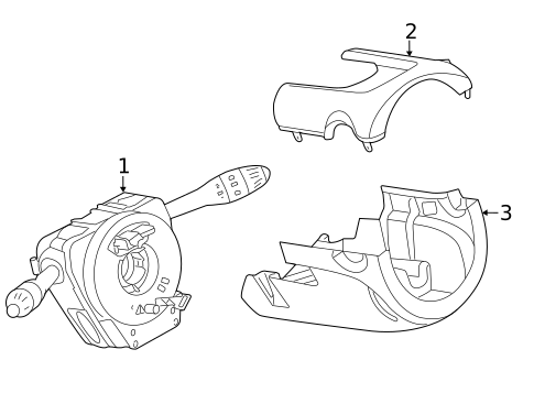 Shroud, Switches & Levers for 2014 Mini Cooper Countryman #0