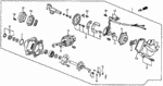938920400808 - Engine: SCREW-WASHER (4X8) for Honda Image