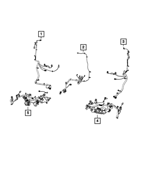 Wiring-Body and Accessories for 2019 Ram 1500 #3
