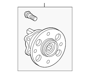 4245052061 - : Hub &amp; Bearing for Toyota Image