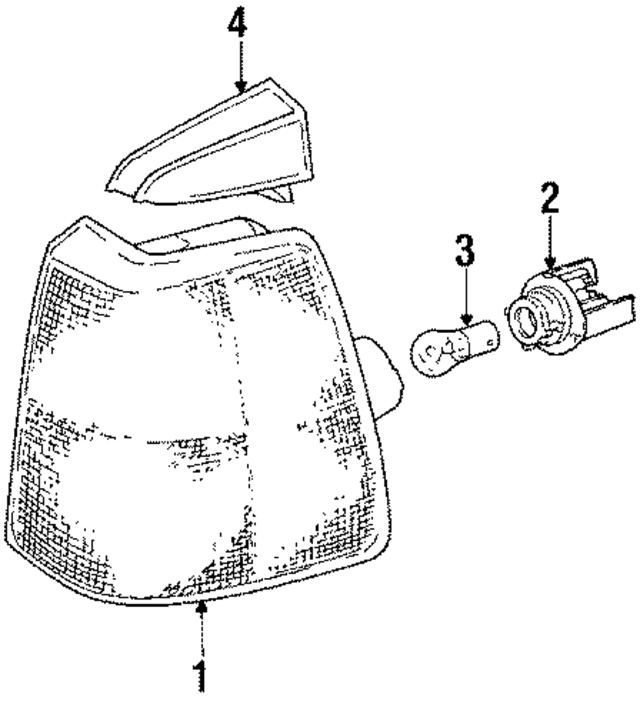 1369609 - : Park/Turn Lamp for Volvo Image