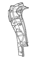 68361170AC - Body: Rear Pillar for Mopar Image