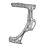 68531356AI - Body: Inner Quarter Reinforced for Mopar Image