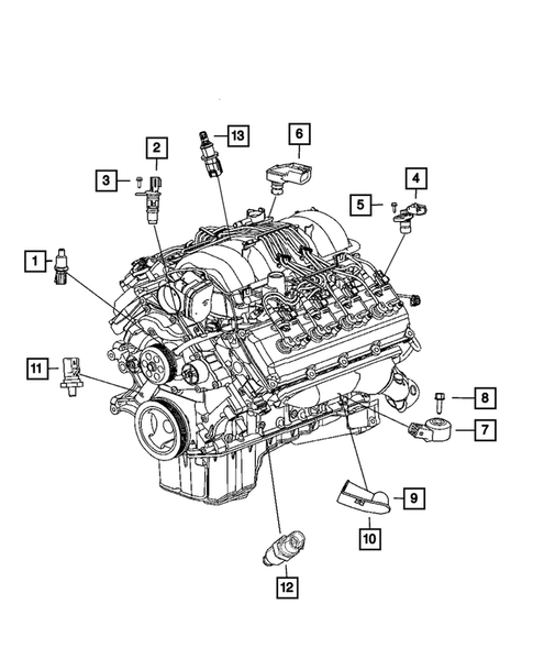 Sensors for 2016 Dodge Durango #1