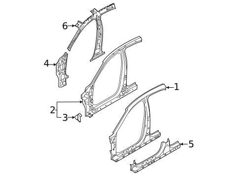 Rocker for 2022 Kia K5 #0