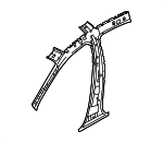 71401L3050 - Body: Inner Center Pillar for Kia: K5 Image