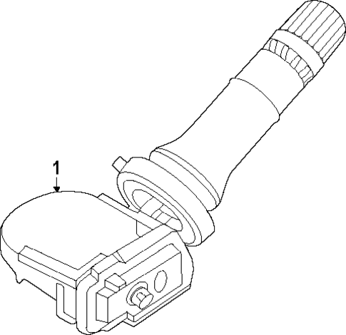 Tire Pressure Monitor Components for 2025 Volvo EX30 #0