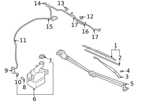 Wipers for 2002 Mitsubishi Eclipse #0