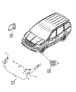 68059743AB - Electrical: Headlamp Wiring for Mopar Image