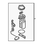 25344820 - Fuel System: Fuel Pump Assembly for Chevrolet: Astro | GMC: Safari Image