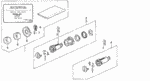 6721SH3415 - Electrical/Exhaust/Heater/Fuel: TUMBLER KIT, KEY CYLINDER for Acura Image