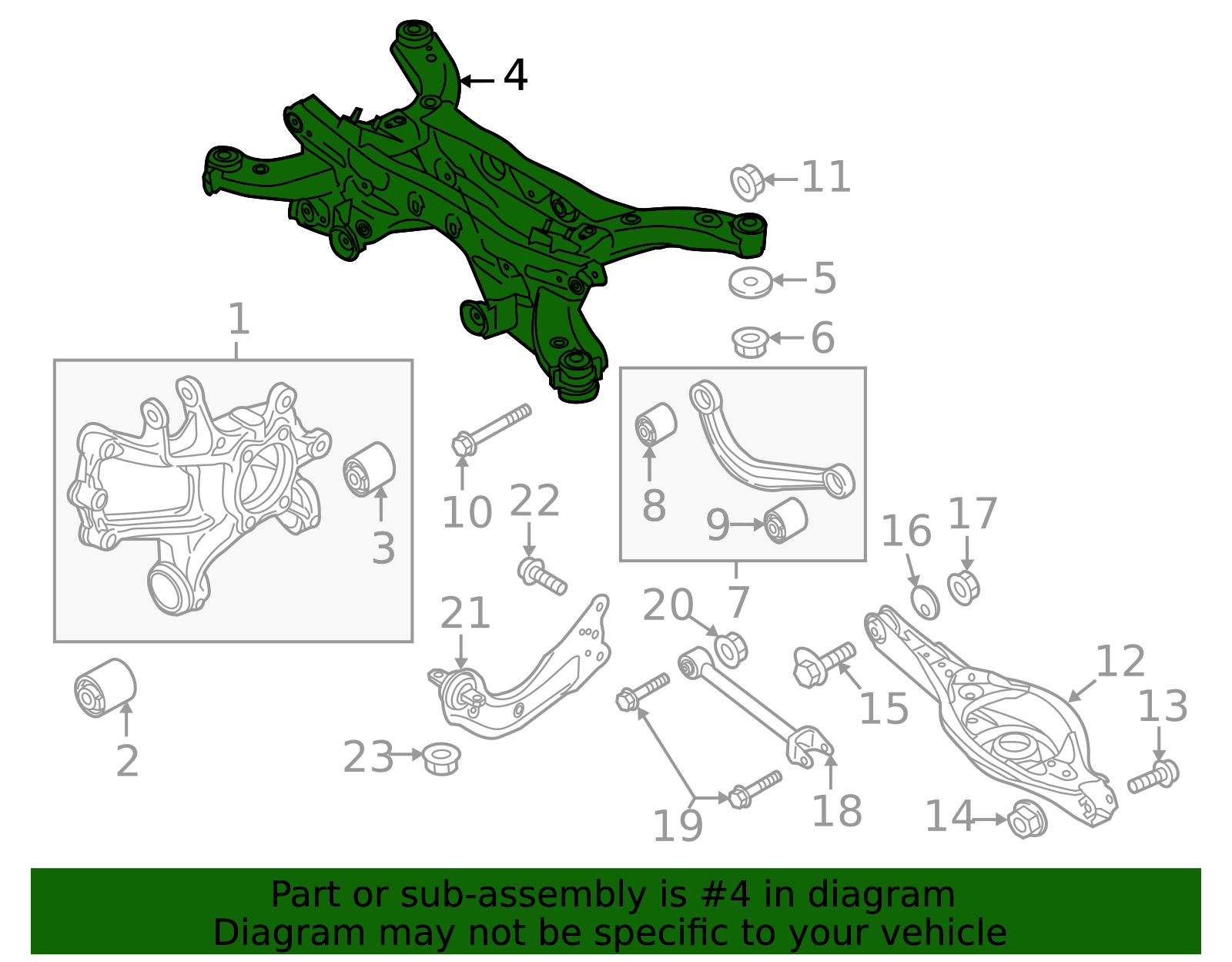 KB8B-28-80XF - Member Cross 2017-2025 Mazda CX-5 | Mazda-Parts