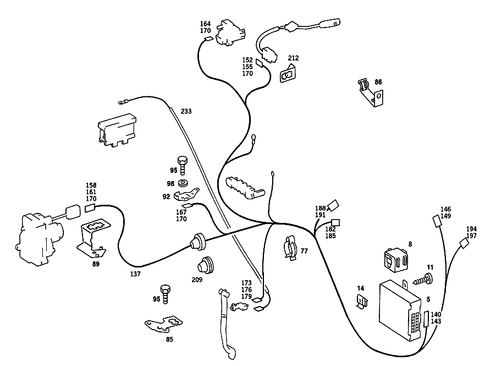 Tempomat (Cruise Control) for 1990 Mercedes-Benz 190E #0