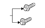 24503695 - Steering: Power Steering Pump Bolt for GM Image