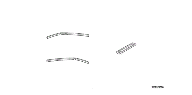 Door Edge Guard for 2004 Honda Accord #0