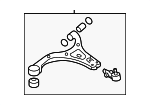 545004D100 - Suspension: Lower Control Arm for Hyundai: Entourage Image