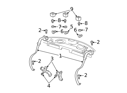 Rear Seat Belts for 2001 Chevrolet Monte Carlo #0