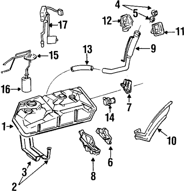 7700128310 - Fuel System: Fuel Tank for Toyota Image