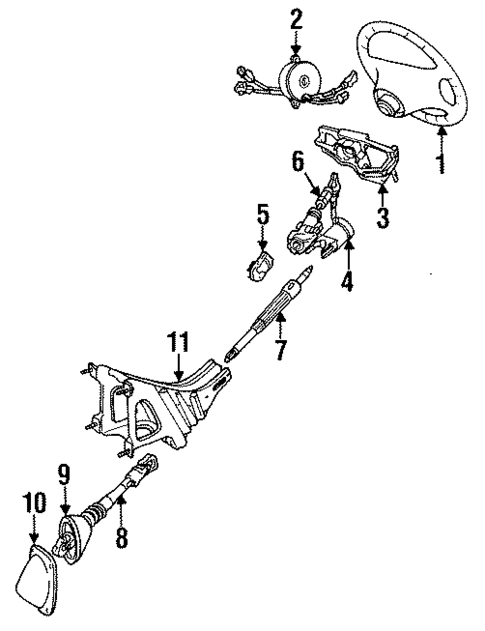 Ignition Lock for 1986 Saab 9000 #0
