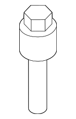 7145A659F2 - Exhaust: Exhaust Manifold Bolt for BMW: 760i xDrive, M5, M6, M6 Gran Coupe, X5, X6 Image