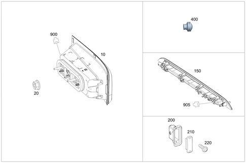 Rear Illumination for 2022 Mercedes-Benz G550 #0