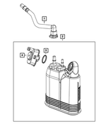 68321481AA - Emission Controls: Vapor Canister Seal for Mopar Image