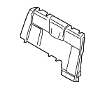 52209135549 - Body: Seat Back Pad for BMW: 128i, 135i, 135is Image