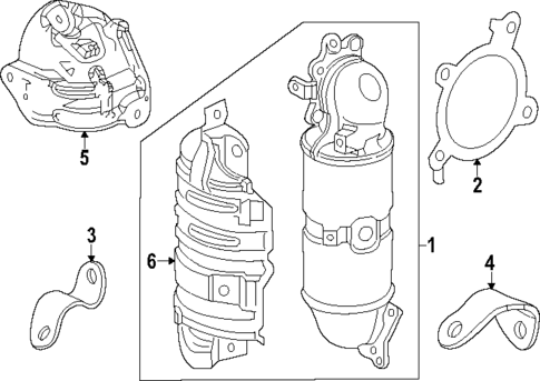 Converter for 2024 Acura Integra #0