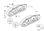 71212122085 - Instruments, Measuring Systems: Label "Premium Fuel Unleaded" for BMW Image