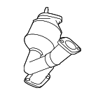 19169164 - Exhaust: Converter &amp; Pipe for Pontiac: G6 Image