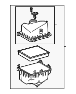 17700F0011 - Engine: Air Cleaner Assembly for Toyota Image