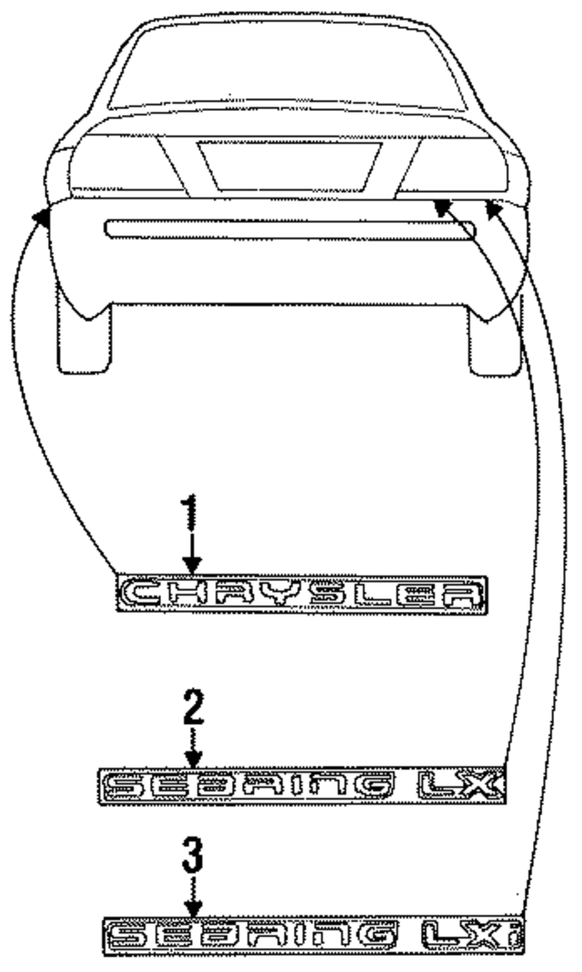 MR217003 - Accessories: Bumper Cover Emblem for Mopar Image