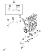 68316379AA - Cooling: Hose Clamp for Fiat: 124 Spider Image
