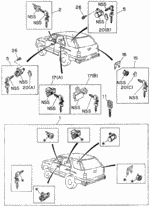 8971011350 - : Key, Blank (W/O Notch) for Honda Image