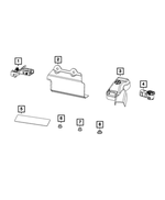 68477627AA - Electrical: Battery Clamp for Mopar Image