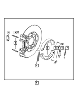 5143736AA - Brakes: Parking Brake Adjuster for Mopar Image